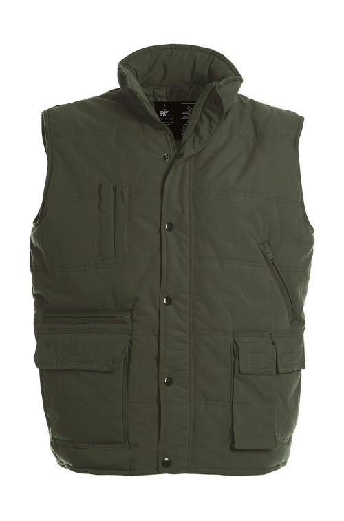 Bodywarmer Explorer JU880 – B&C Outerwear in Olive