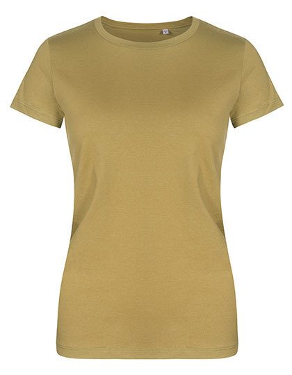 Women´s Roundneck T-Shirt – X.O by Promodoro in Olive