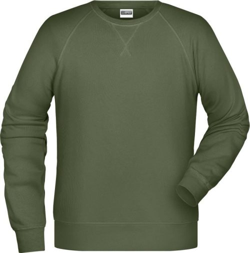 Herren Raglan Sweater 8022 – Daiber in Olive