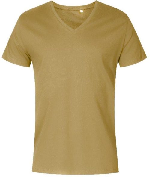Herren X.O V-Ausschnitt T-Shirt 1425 – Promodoro in Olive