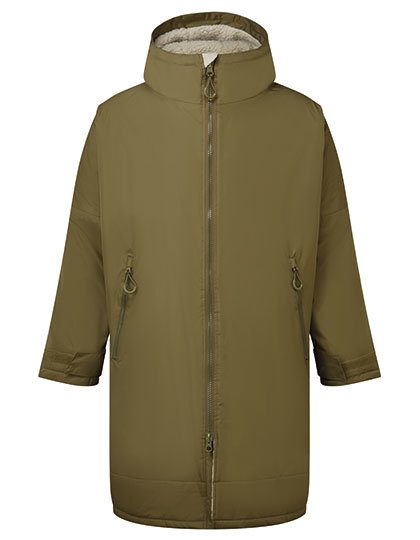 TriDri® All Seasons Waterproof Changing Robe – TriDri® in Olive/Natural