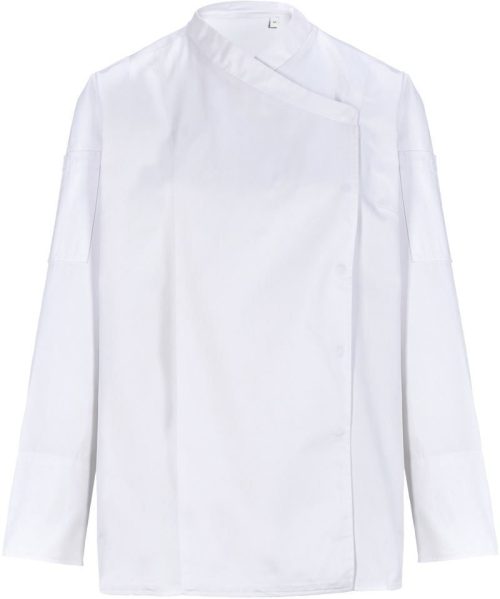 Damen Kochjacke langarm Eugenie – NEOBLU in Optic White