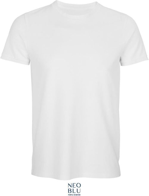 Unisex Piqué T-Shirt Loris – NEOBLU in Optic White