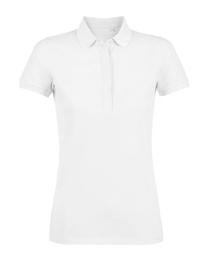 Women´s Piqué Polo Shirt Owen – NEOBLU in Optic White