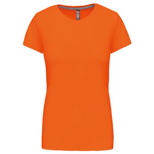 Ladies' Short Sleeve Crew Neck T-Shirt – Kariban in Orange