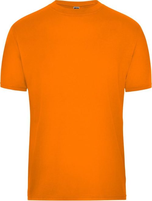 Herren Bio Workwear T-Shirt - Solid JN 1808 – Daiber in Orange