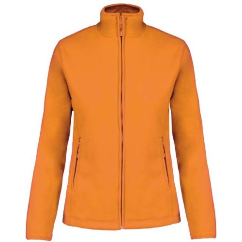 Maureen - Ladies' Full Zip Microfleece Jacket – Kariban in Orange