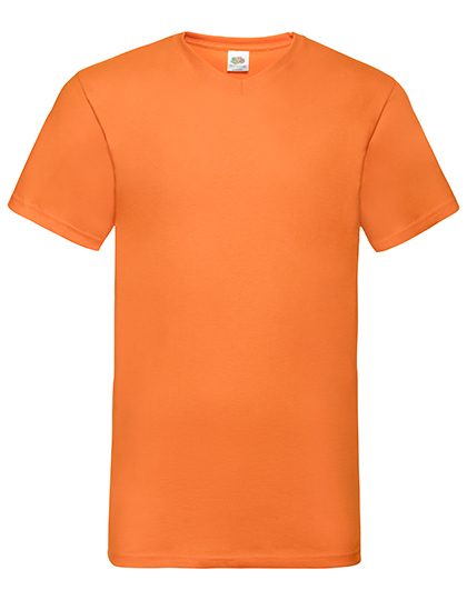 Valueweight V-Neck T – Fruit of the Loom in Orange