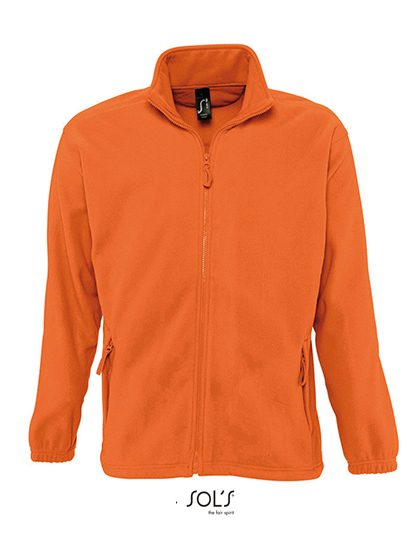 Fleecejacket North – SOL´S in Orange