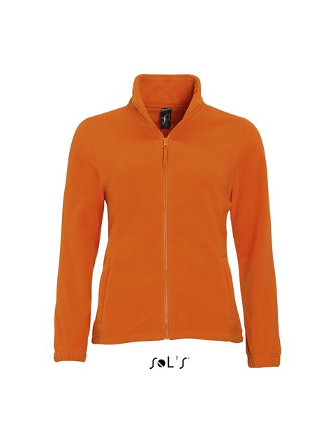 Sol's North Women - Zipped Fleece Jacket – SOL'S in Orange