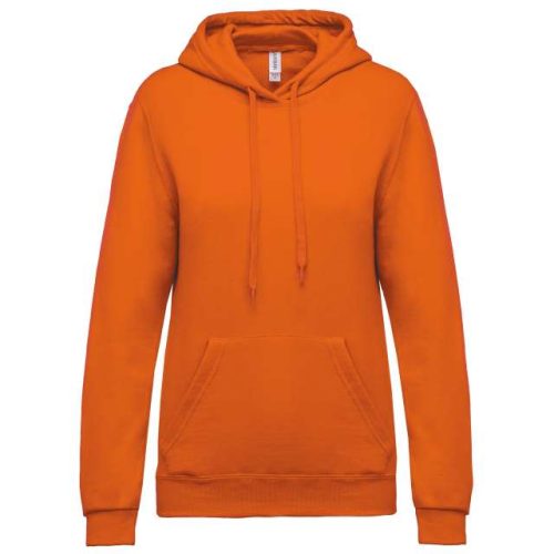 Ladies’ Hooded Sweatshirt – Kariban in Orange