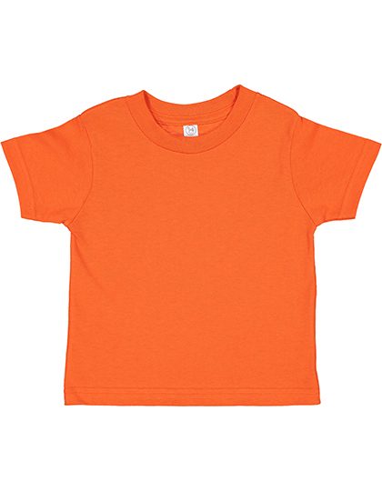 Toddler Fine Jersey T-Shirt – Rabbit Skins in Orange