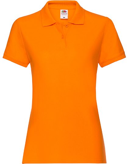 Ladies´ Premium Polo – Fruit of the Loom in Orange