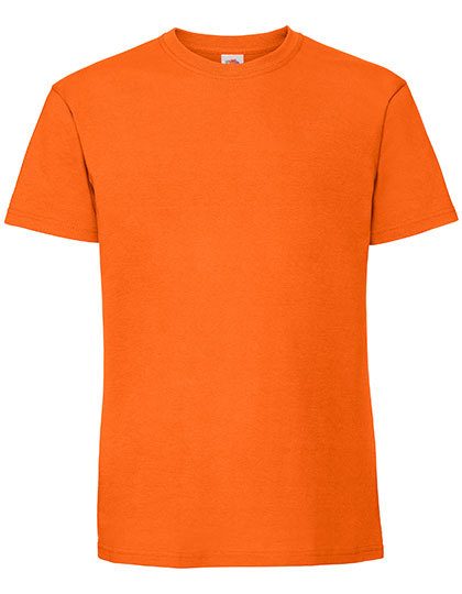 Iconic 195 Ringspun T – Fruit of the Loom in Orange