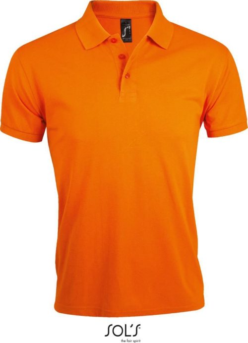 Schweres Herren Piqué Polo Prime Men – SOL'S in Orange