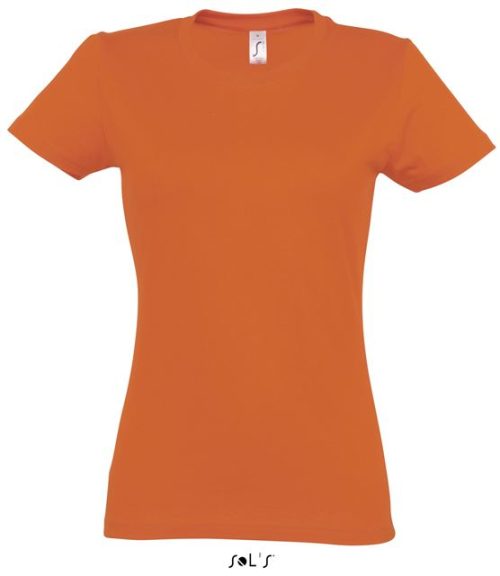 Sol's Imperial Women - Round Collar T-Shirt – SOL'S in Orange