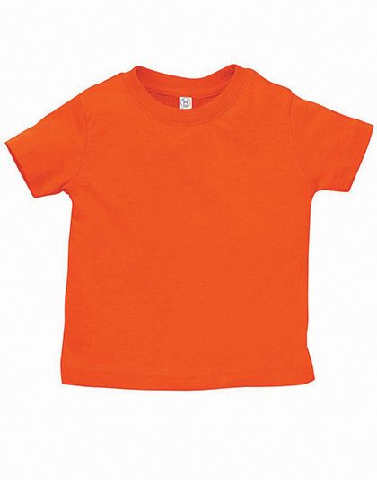 Infant Fine Jersey T-Shirt – Rabbit Skins in Orange