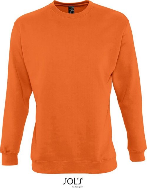 Unisex Sweater New Supreme – SOL'S in Orange