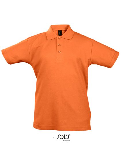 Kids´ Summer Polo II – SOL´S in Orange