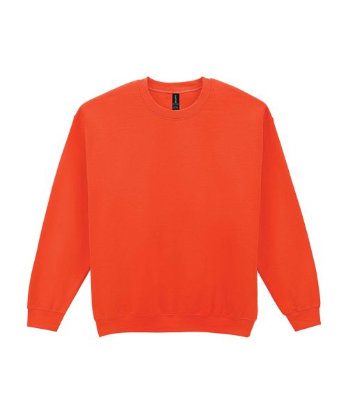 Heavy Blend™ Adult Crewneck Sweatshirt – Gildan in Orange