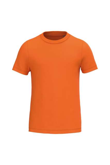 Kids' Bio150ic Crew Neck T-Shirt – Kariban in Orange