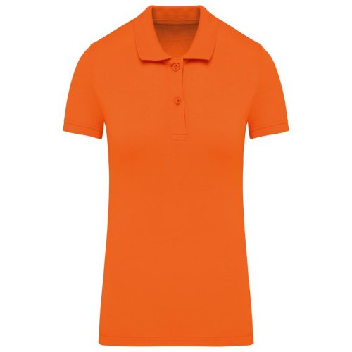Piqué-Polohemd Bio180 für Damen K2026 – Kariban in Orange