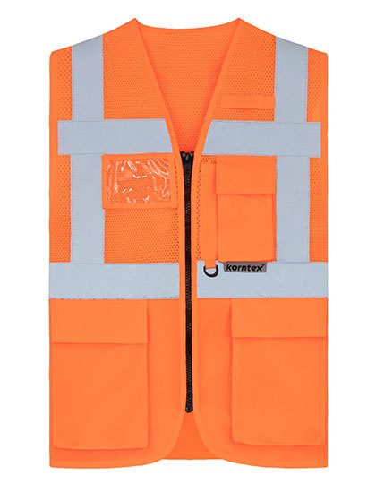 Mesh Multifunctional Vest "athens" – Korntex in Orange