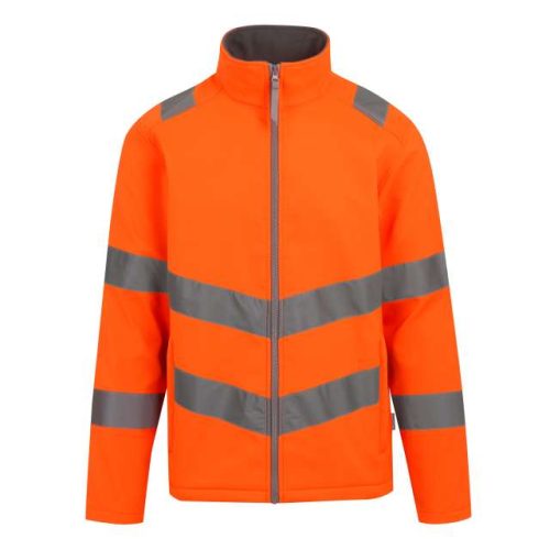 Hi-Vis Pro Contract Ablaze 2 Layer Softshell Jacket (Class 3) – Regatta in Orange