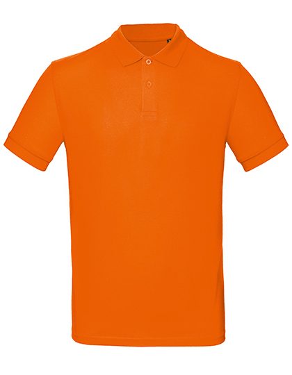 Inspire Polo /Men_° – B&C BE INSPIRED in Orange