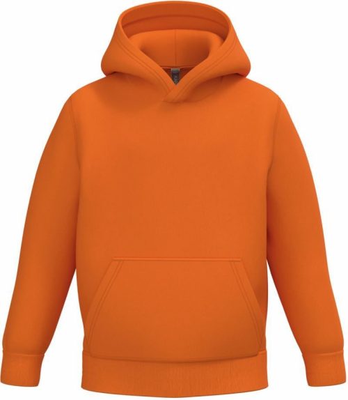 Kinder Kapuzen Sweater K 477 – Kariban in Orange