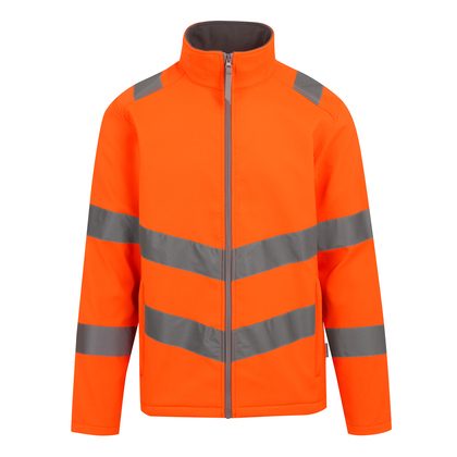 Pro Contract Hi-Vis Ablaze 2L Softshell Jacket – Regatta High Visibility in Orange