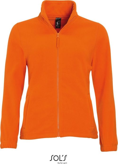 Damen Fleece Jacke North Women – SOL'S in Orange