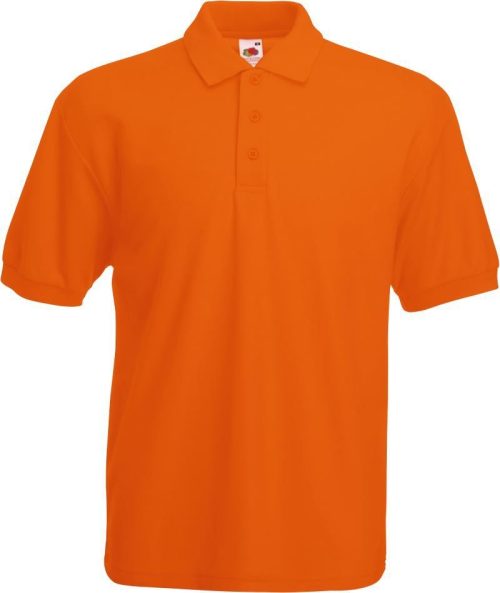 Piqué Polo 65/35 Pique Polo – Fruit of the Loom in Orange