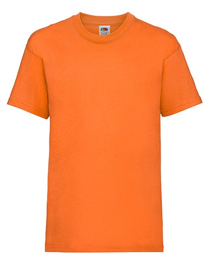 Kids´ Valueweight T – Fruit of the Loom in Orange
