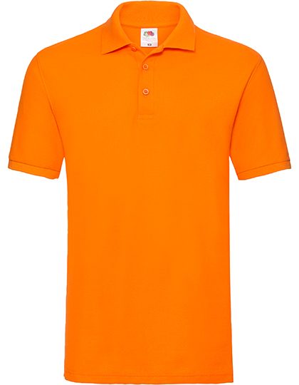 Premium Polo – Fruit of the Loom in Orange