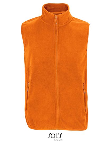 Unisex Factor Zipped Fleece Bodywarmer – SOL´S in Orange