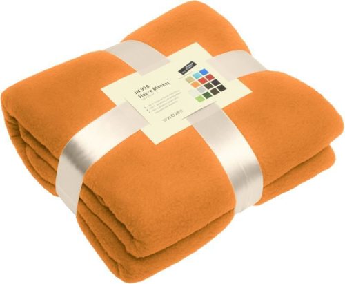 Fleece Decke JN 950 – Daiber in Orange