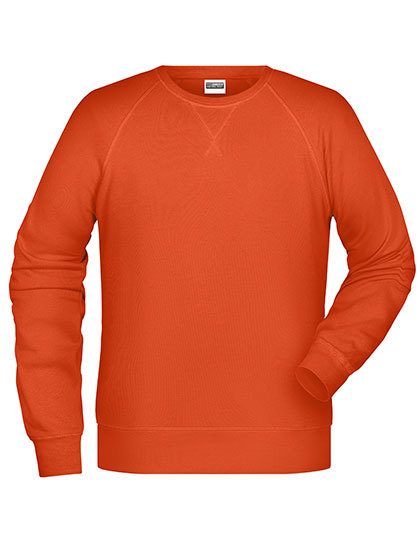 Herren Raglan Sweater 8022 – Daiber in Orange