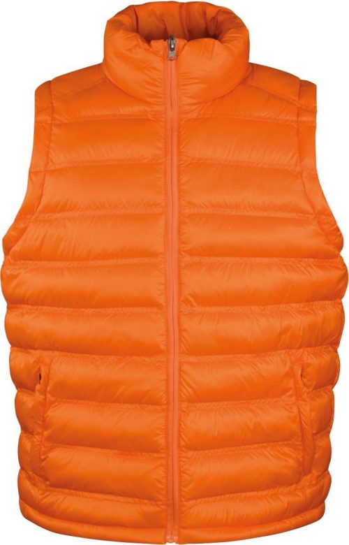 Gefütterter Herren Bodywarmer "Ice Bird" R 193M – Result in Orange