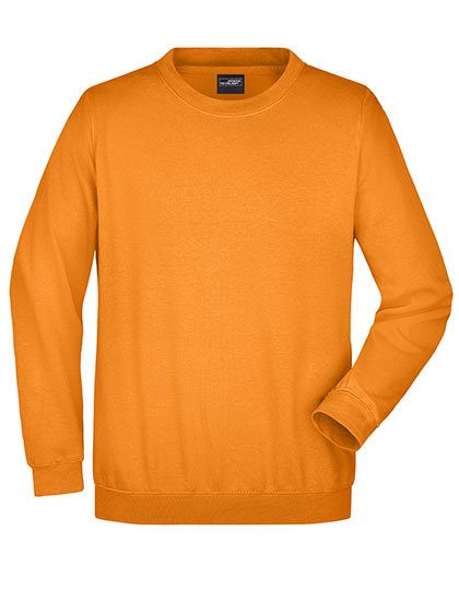 Round Sweat Heavy – Daiber in Orange