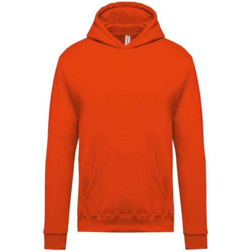 Kids’ Hooded Sweatshirt – Kariban in Orange