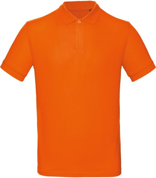 Men's organic polo shirt PM430 – B&C in Orange