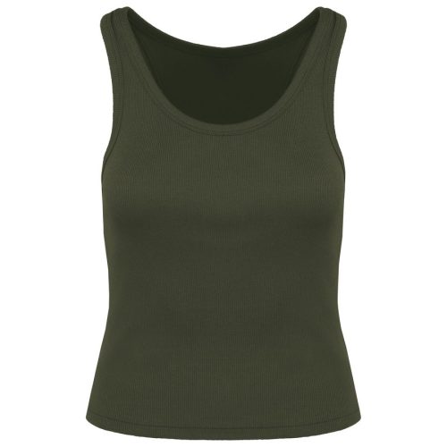 Ripp-Achselhemd für Damen NS344 – Native Spirit in Organic Khaki