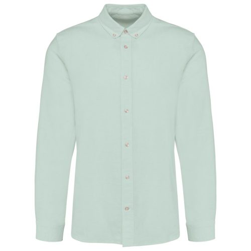 Oxford-Herrenhemd mit langen Ärmeln PK503 – Kariban Premium in Oxford Green