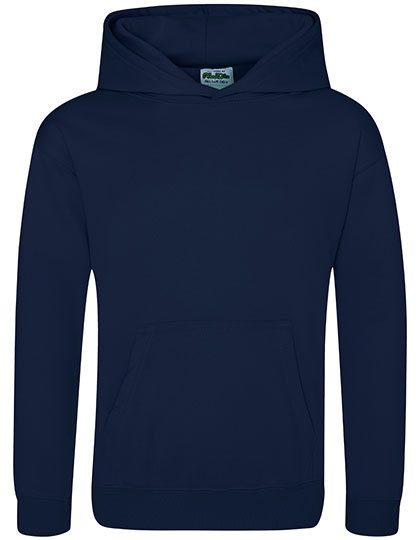 Kids´ Sports Polyester Hoodie – Just Hoods in Oxford Navy