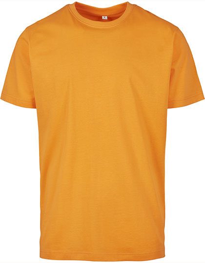 Schweres T-Shirt BY 004 – Build your Brand in Paradise Orange
