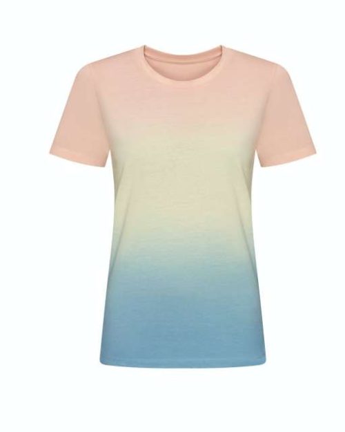 Tie-Dye T – Just Ts in Pastel Sunset Dip