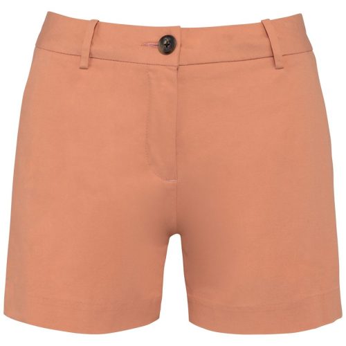 Chino-Bermuda-Shorts für Damen NS739 – Native Spirit in Peach