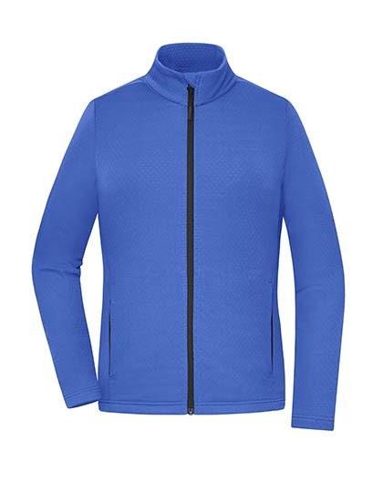 Ladies´ Sports Structured Fleece Jacket – Daiber in Peacock Blue