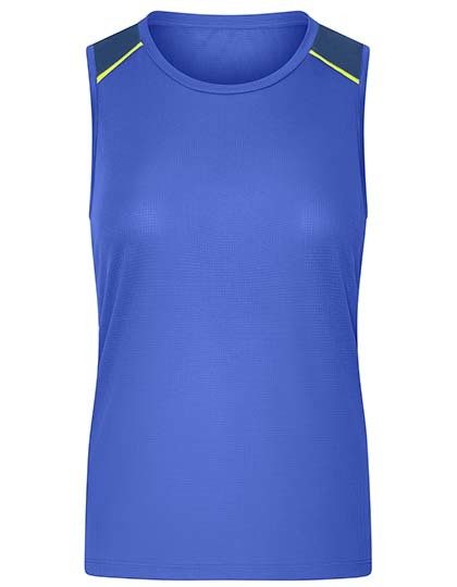 Ladies´ Running Tank – Daiber in Peacock Blue